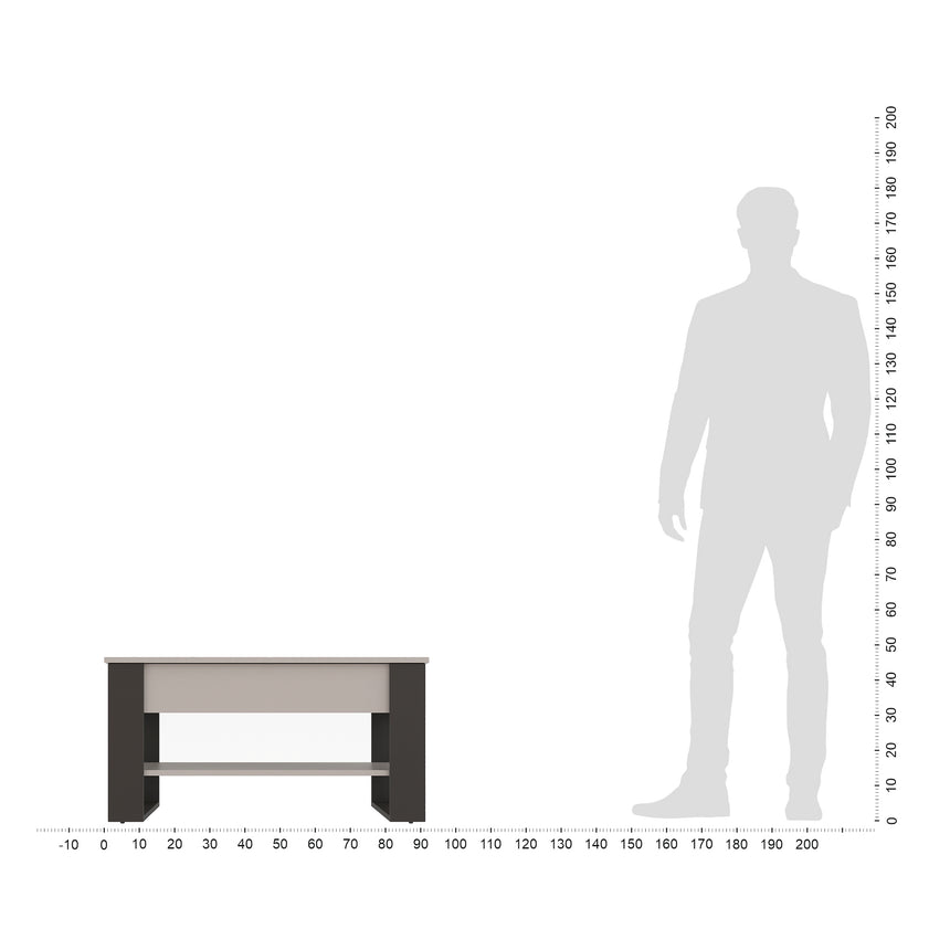 Mesa de centro WIRE — Cachemira / Antracita