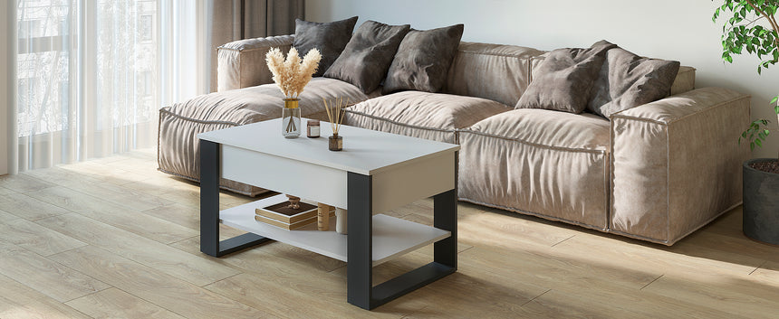 Mesa de centro WIRE — Cachemira / Antracita