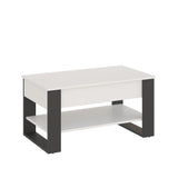 Mesa de centro WIRE — Blanco / Antracita