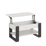 Mesa de centro WIRE — Blanco / Antracita
