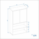 Mobile per lavatrice GIZMO W — Bianco