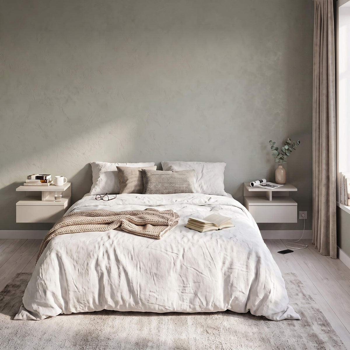 Stolik nocny MONACO T — Kaszmir