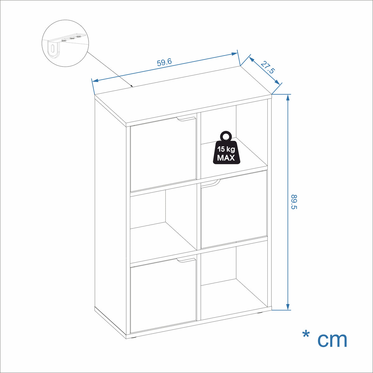 Bookcase Shelf 6